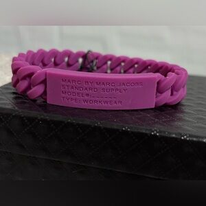 Marc Jacobs Silicone Bracelet